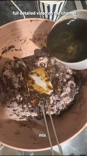 Calm & Easy Chocolate Banana Cake | Soft, Moist & So Satisfying 🍫🍌 (full video on the channel)