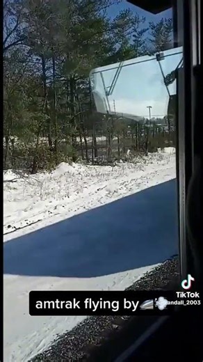 Fast Amtrak Train