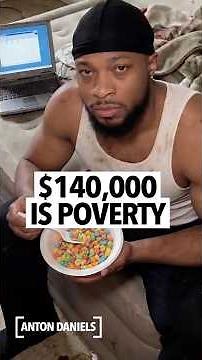 People are saying the new poverty line is $140,000 a year, you're broke, need food stamps if under