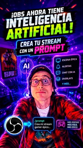 Design Your Stream With AI Using This Plugin for OBS #obsstudio