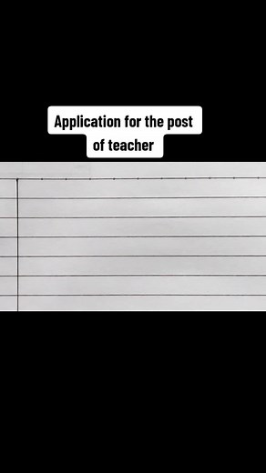 Teacher Job Application: Tips and Examples