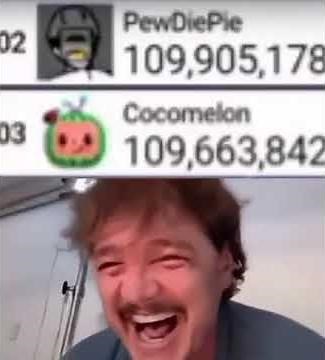 Pedro Pascal crying meme