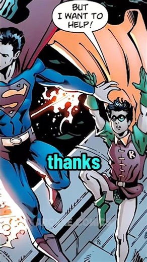 Superman And Robin Team Up