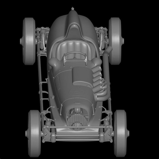 Classic Car Model STL File for 3D Printing - Etsy