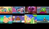 Mix of 8 videos from youtube : up to faster 8 parison