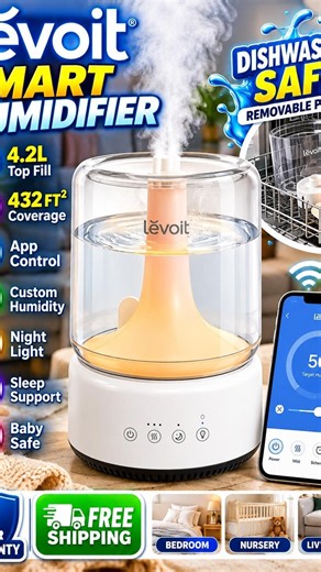 LEVOIT Neoclassic Series Smart Humidifier