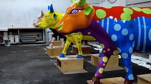 Brightly-colored bovines are raising money for The Jimmy Fund – here's how