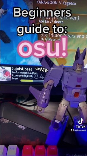 Beginner guide to osu from a “professional” #osugame #osu #guide #anime #gaming