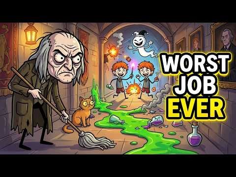 Why It Sucks To Be Argus Filch | A Day at Hogwarts