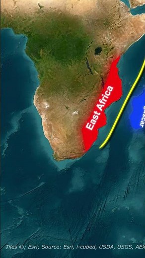 The Longest Straight Line You Can Swim on Earth 🌍🏊‍♂️ #geography #map