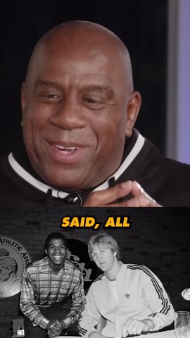 Magic Johnson Reflects on His First Encounter with Larry Bird