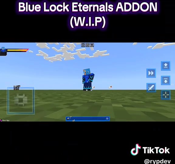 Blue Lock Addon! #minecraft #bluelock