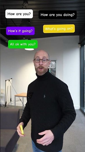 Saying hello to a friend! #learnenglish