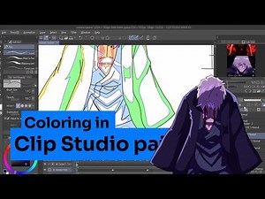 How To Color in CLIP STUDIO PAINT