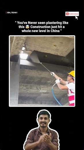 This plaster gun machine is the perfect example of how fast technology is changing the game.