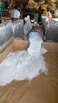 White Foam Making Process Step by Step | Foam Production in Factory #technology #machine