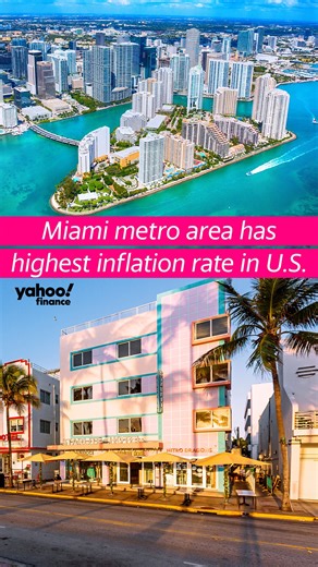 Miami's inflation rate is more than double the national average 👀 | Yahoo Finance