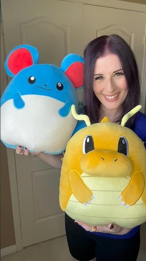 NEW Dragonite and Marill Squishmallows! - Pokémon Center Exclusives! #pokemon #squishmallows #shorts