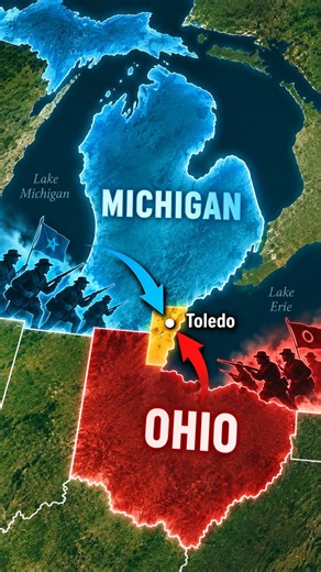 Michigan and Ohio Almost Went to War