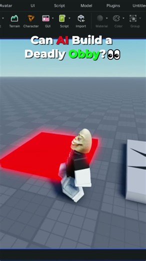 AI Created the Ultimate Death Obby! ☠️🤖 #roblox #robloxdev