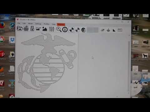 T2 laser hatch fill tutorial