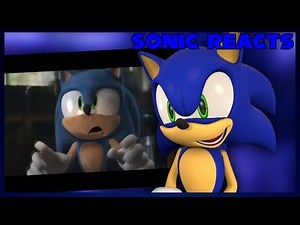 Sonic Reacts to CARTOON SONIC in Sonic 2019 Trailer