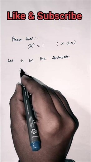 Prove that aº = 1 (for a≠0)| Simplification | #simplification