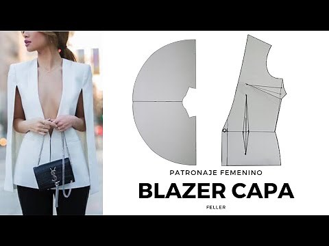 BLAZER CAPA/PATRONAJE FEMENINO FELLER
