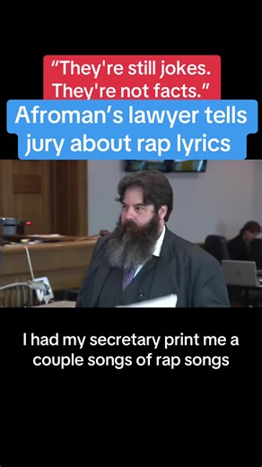 Afroman's Lawyer: Rap Lyrics Are Protected Speech