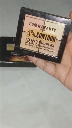 LYON BEAUTY 4 color contour and concealer palette #muskankhan #ytshorts #makeup #review #concealer