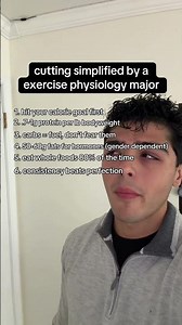 cutting simplified by a exercise physiology major #cutting #gym