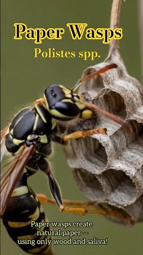 The Secret Social Life of Paper Wasps: Nature’s Tiny Architects