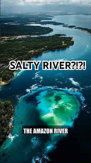 Brazil's Floating Freshwater Ocean Nobody Knows About #brasil #travel #education #facts #explore