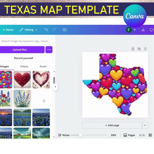Pray for Texas, Texas Map Template, Texas Frame, Canva Drag and Drop Picture, Texas State, Editable Template, Digital Item - Etsy