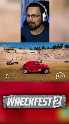 Fusca Bonito, Wreckfest 2 #wreckfest2 #wreckfest #fusca #fuscaçupremo