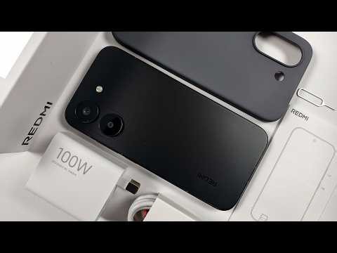 REDMI Turbo 5 Black Unboxing and Camera Test! - ASMR