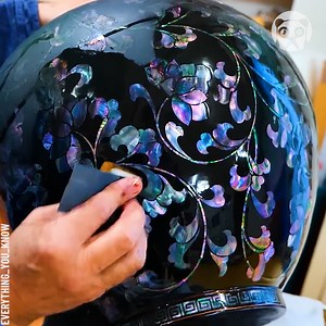 7.5M views · 223K reactions | Turning discarded sea shells into a work of art Partner: Everything you know | Crafty School | Facebook