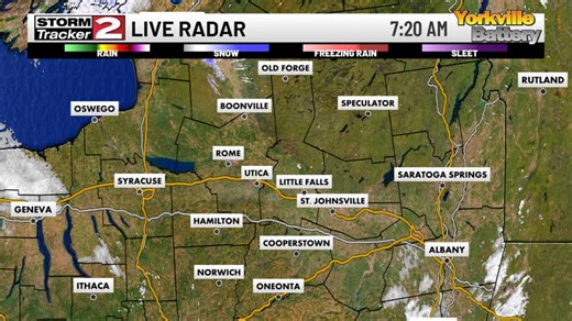 STARTING YOUR DAY || Quieter weather today with a round of brief moderate/heavy snow this evening. | WKTV Weather