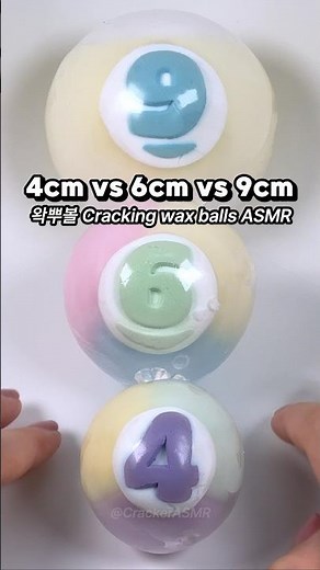 Wax Balls in 3 Sizes ASMR