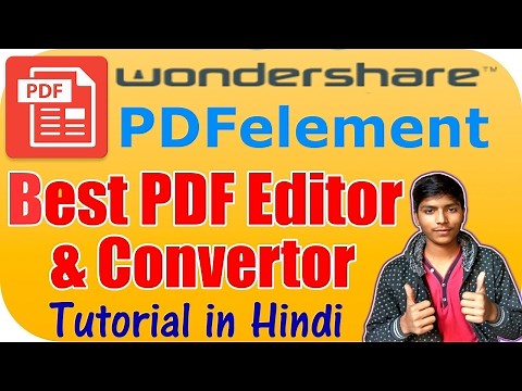 Wondershare PDFelement | Best PDF Editor & Convertor [Full Tutorial]