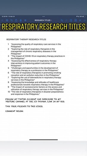 Respiratory Research Titles with Sci Science and Copper