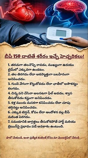 High Blood Pressure Warning Signs You Should Never Ignore | BP 150 Symptoms
