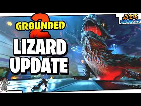 GROUNDED 2 LIZARD UPDATE Release! All New Weapons & Armor! Black Ant Sink Hole! Beat The Heat Update