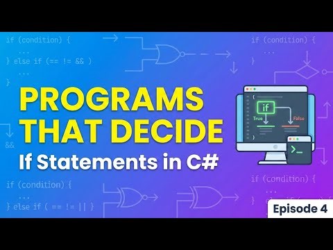 C# If Statements Explained Simply – Beginner Decision Making