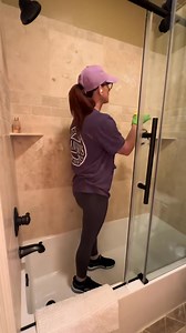 Let’s clean this natural stone shower! #crazycleaninglady222 #slingingsparkle #cleaningladylife #cleaningservice #clean #cleaningtips #cleanwithme | Samantha R Mancuso