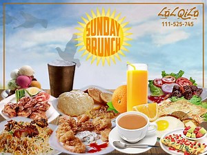 Enjoy Sunday with our Delicious Sunday Brunch :) Menu of Sunday Brunch: https://goo.gl/KlY1LD Timings: 12 pm to 3:30 pm Charges: Adult: Rs.990/- Child: Rs.570/- (Inclusive all taxes) Book your table now: 111-525-745 #Sunday #SundayBrunch #LalQilaRestaurantKarachi | LalQila Karachi