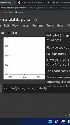 Line Plot | Matplotlib | Python | Programming in Tamil https://youtu.be/VCWIgPdIKxk