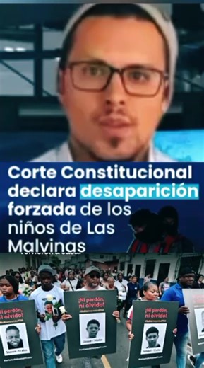Reconocimiento de Desaparición Forzada en Las Malvinas