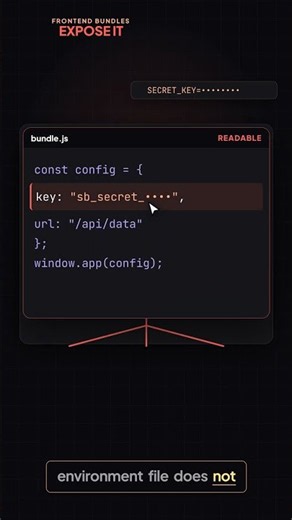 This Supabase Key Can DELETE Your Whole Database #coding #code #programming