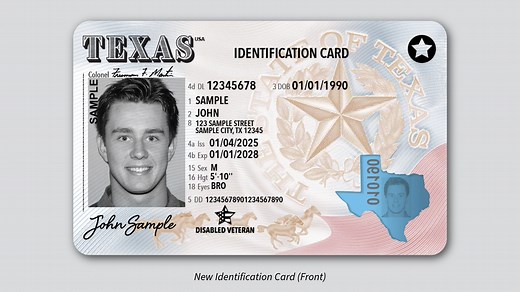 ICYMI: Beginning on August 18, all newly issued Texas driver license (DL) and identification (ID) cards feature a new look, as DPS rolled out an updated design for DL/ID cards. Wondering what the new cards look like? Check out today’s video for a preview. As a reminder, all previously issued cards (with the old design) are still valid until their expiration date. Read more at https://bit.ly/3HAKj1f. #Texas #DriverLicense #NewLook | Texas Department of Public Safety
